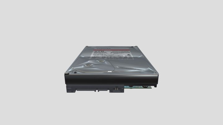 Hard Drive Toshiba P300 2tb – Modello 3D gratuito STL