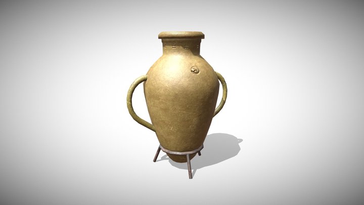 Fantasy Jar 3D Model