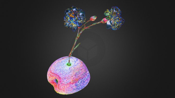 Psychedelic space Carnations