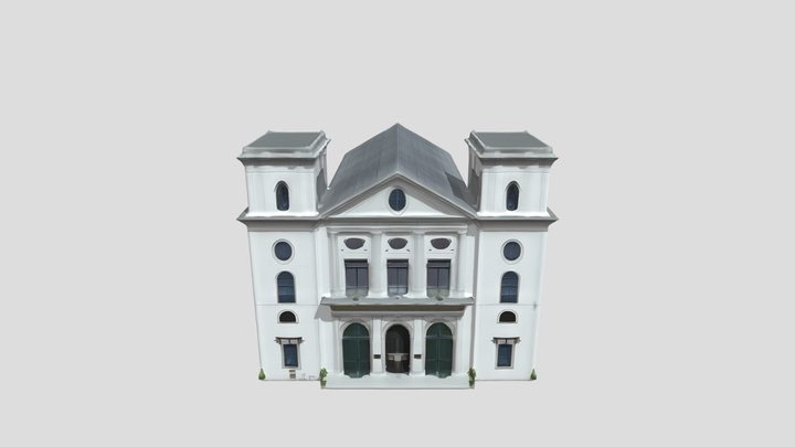 MM006-主教座堂（大堂）草圖 3D Model