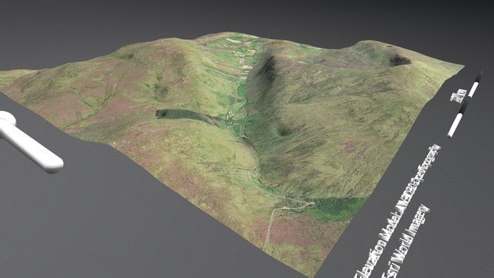 Glengesh Pass, Co. Donegal – Modelo 3D gratuito STL
