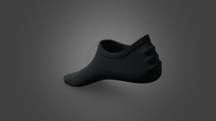 Wool Sock 3D Model