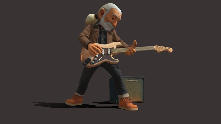 Ange Daimont Playing – Modelo 3D gratuito STL