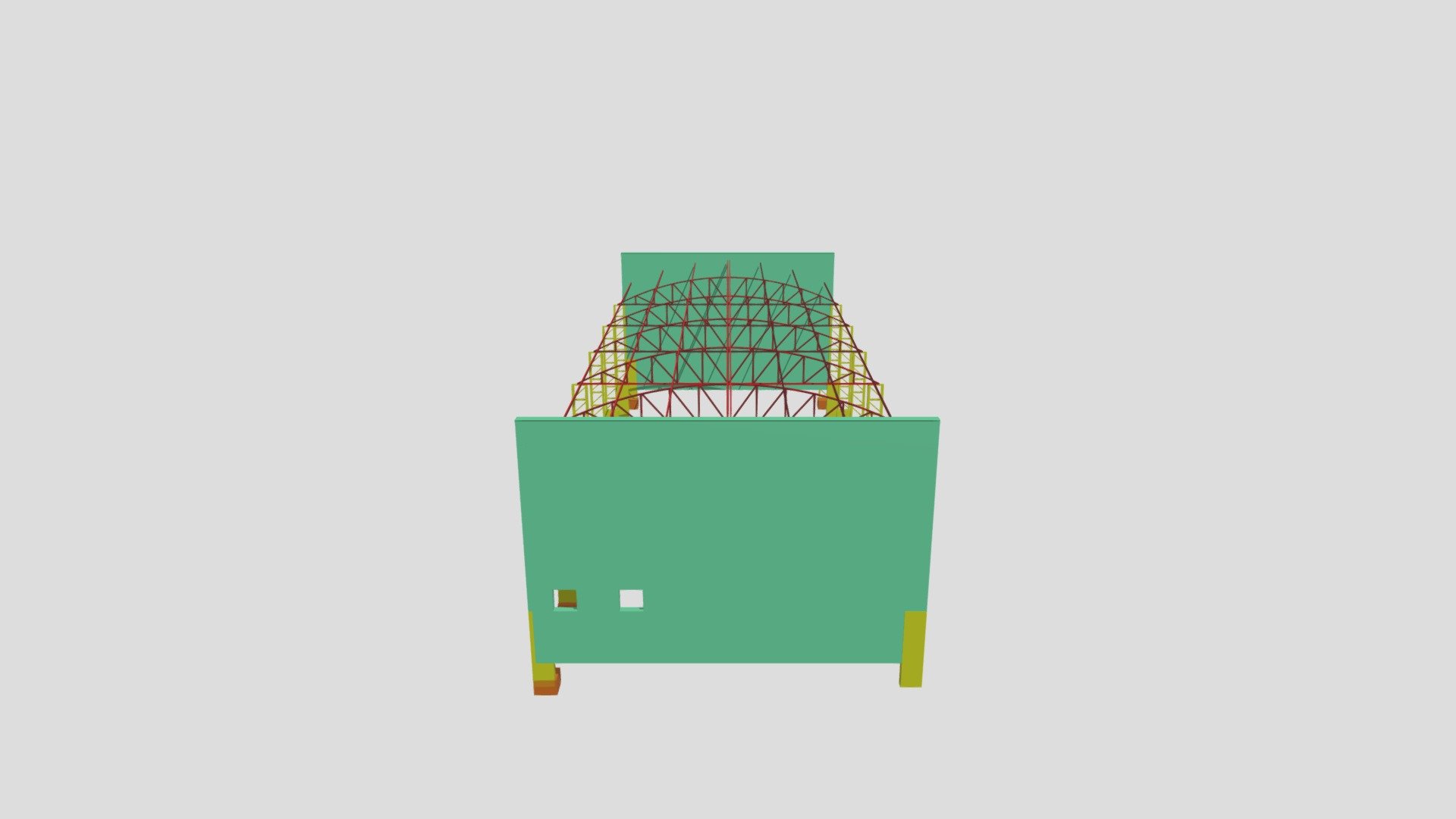 Projeto Execução - Vista 3D - {3D} SEGUNDO