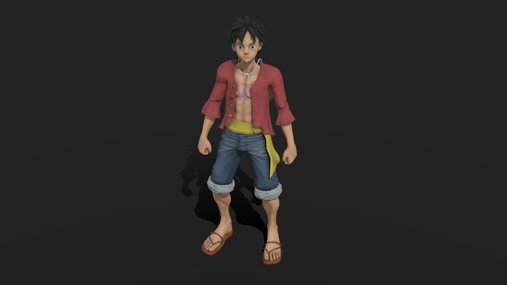 STL file Luffy gear 5 nika One Piece Custom ⚙️・3D printer