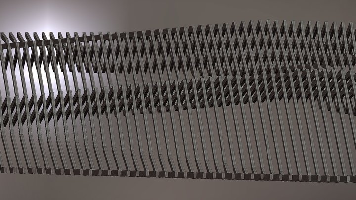 Parametric Ceiling 3D Model