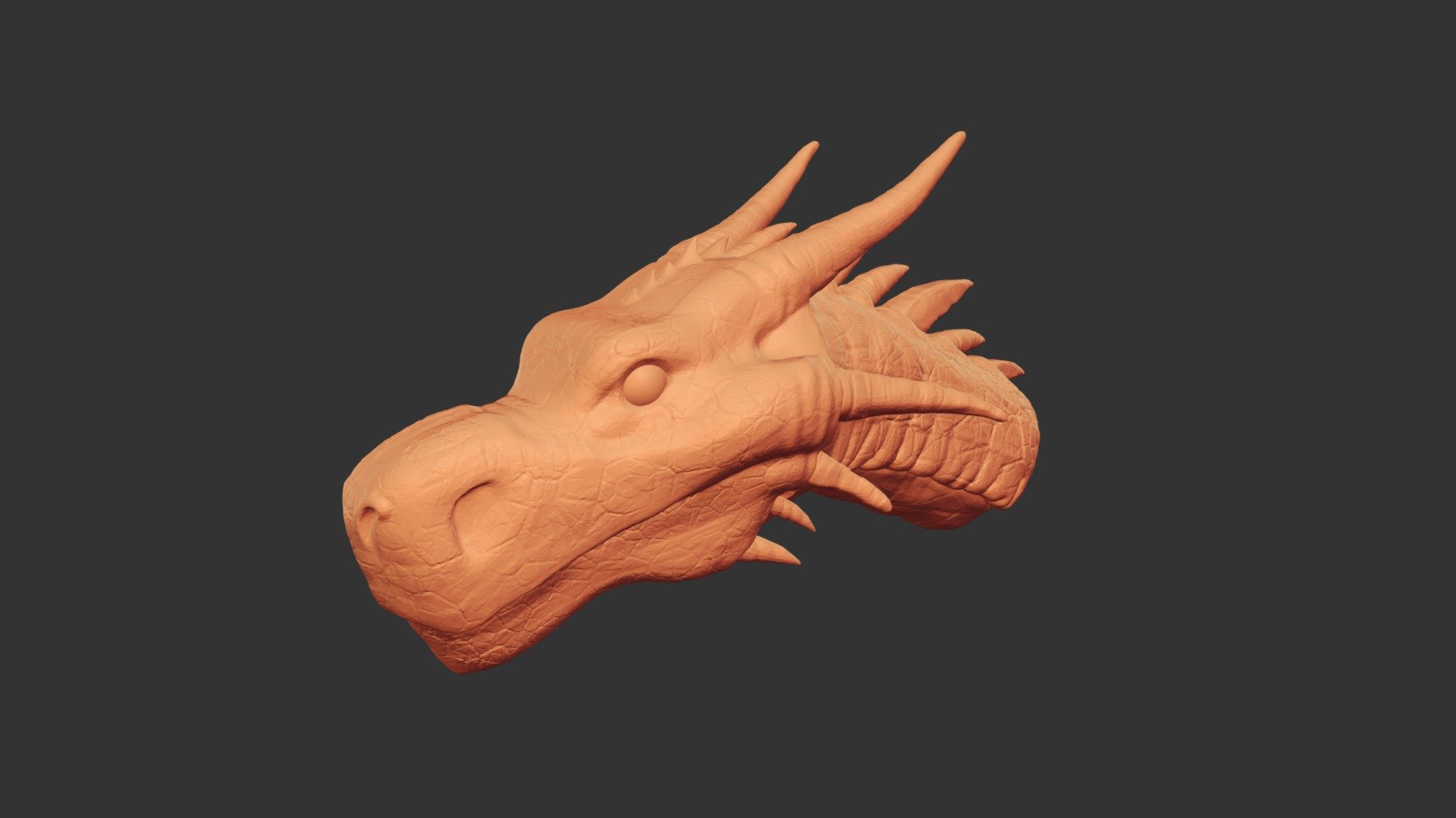 Sculpt January 2018 - day 26 - Dragon - 3D model by Fábio Ferreira da ...