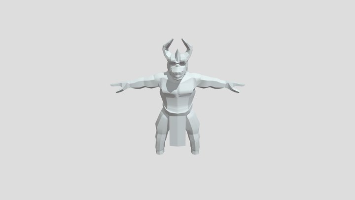 DnD_Minotaur 3D Model