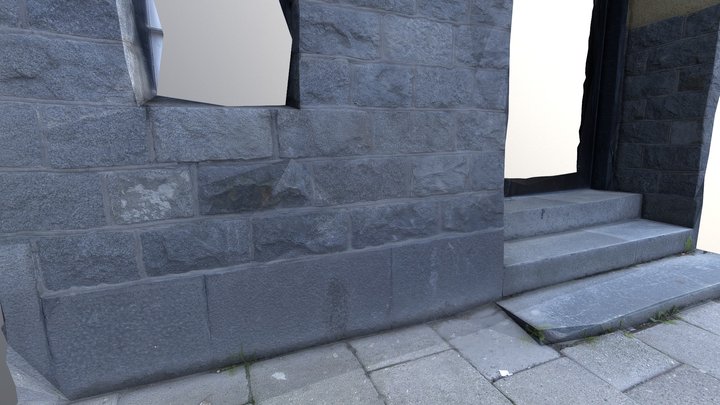 SKISS FRONT HOUSE Sketch 3D Model