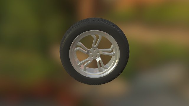 Car Wheel Assignment 3D Model