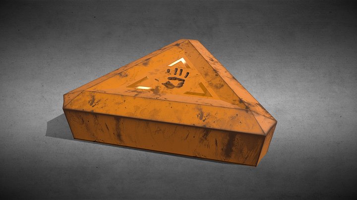 Vector Metal Button 3D Model