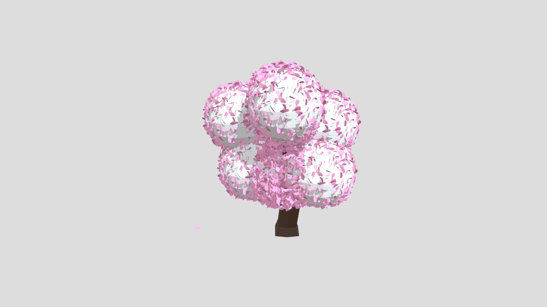 Sakura Tree - 3D model by tzimmerman_ [12235a5] - Sketchfab