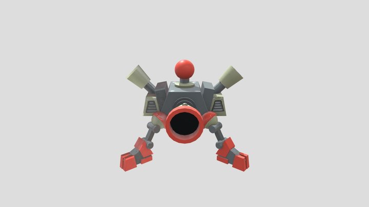 Heimerdinger's turret from League of Legends 3D Model