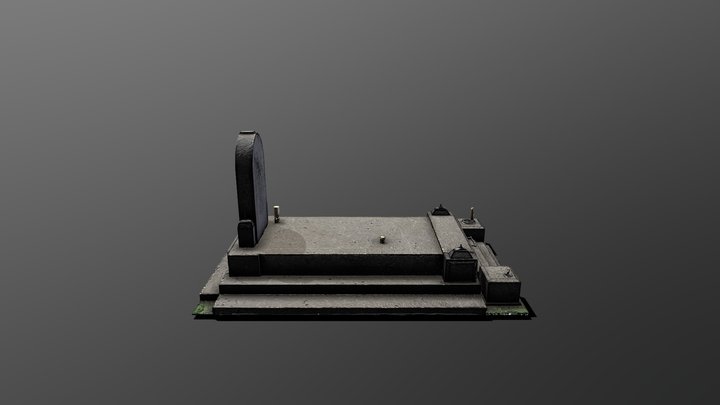 My Gravestone model 3D Model