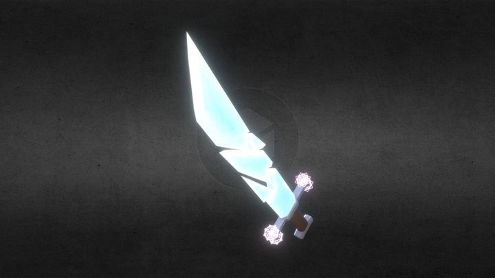Fantasy Sword 3D Model