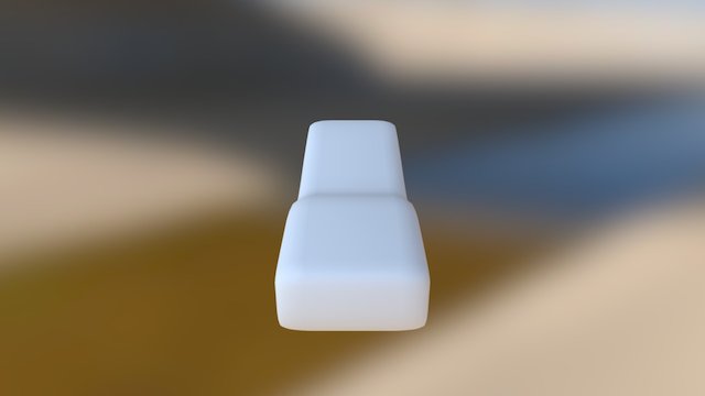 Game Mesh: Chaise Lounge 3D Model