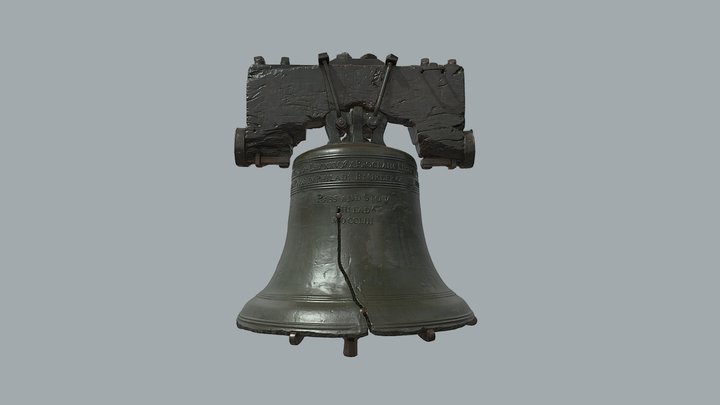 Philadelphia Liberty Bell – Digital Heritage – Modelo 3D gratuito STL