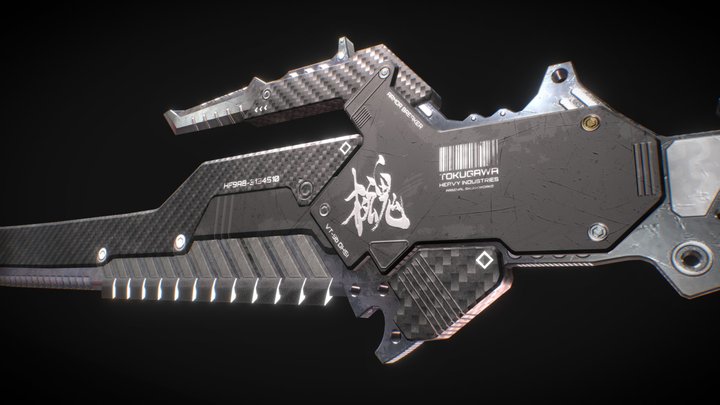 Jetsream Sam Muramasa's Blade (MGR:Revengance) - 3D model by ENTI_Bernat  (@bernat_enti) [d60f8a3]