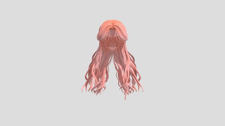CN_F_ Hair_92 3D Model