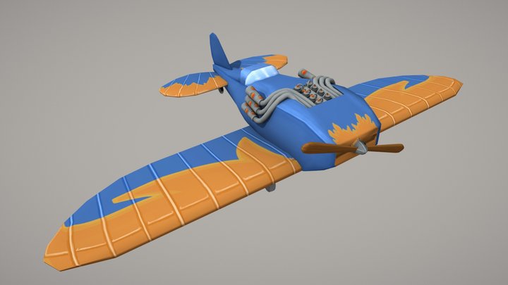 Flying circus - Culver dart 3D Model