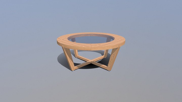 Coffe Table 3D Model