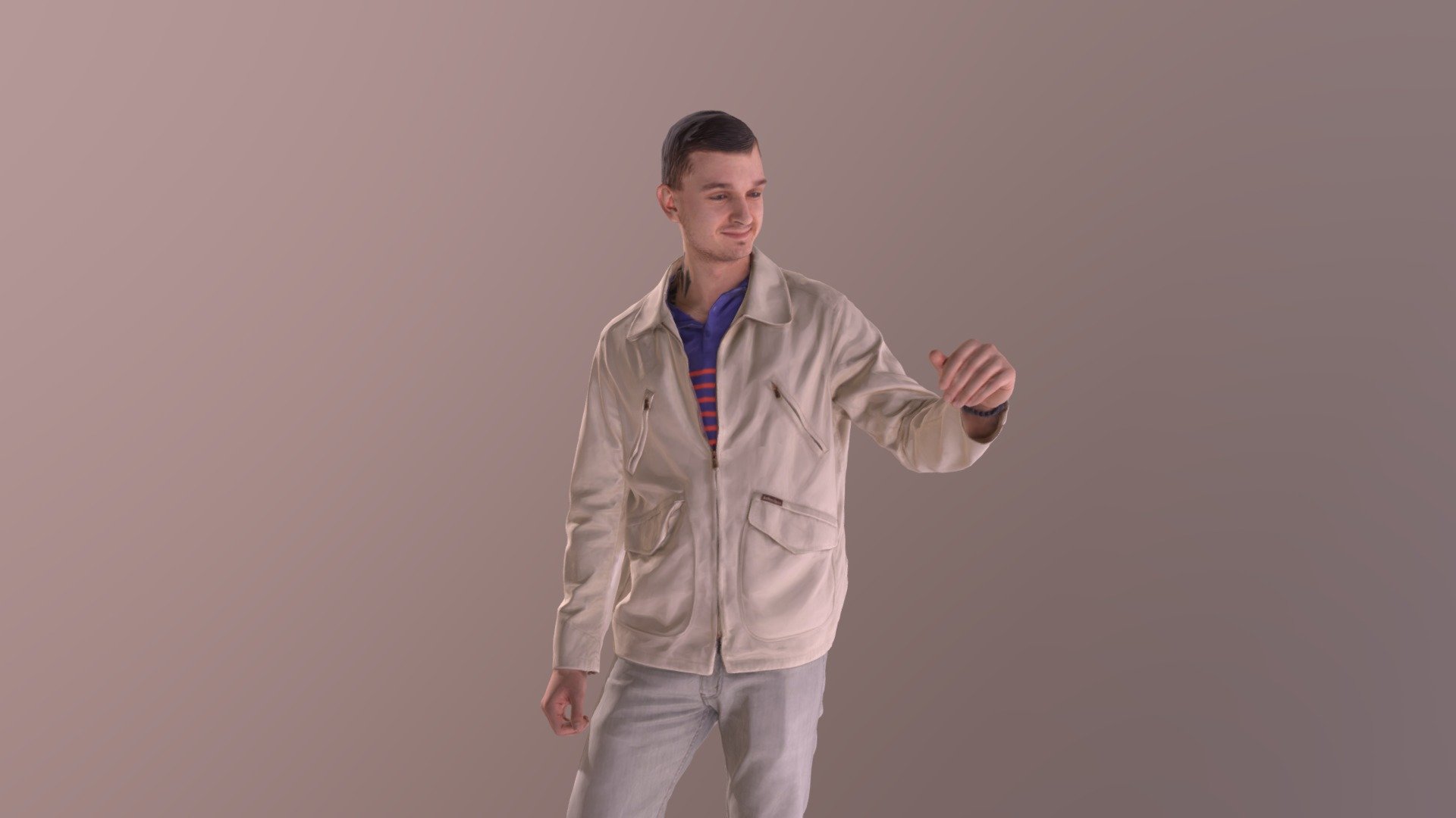 Casual Man Luke Couple with Partner Jacket