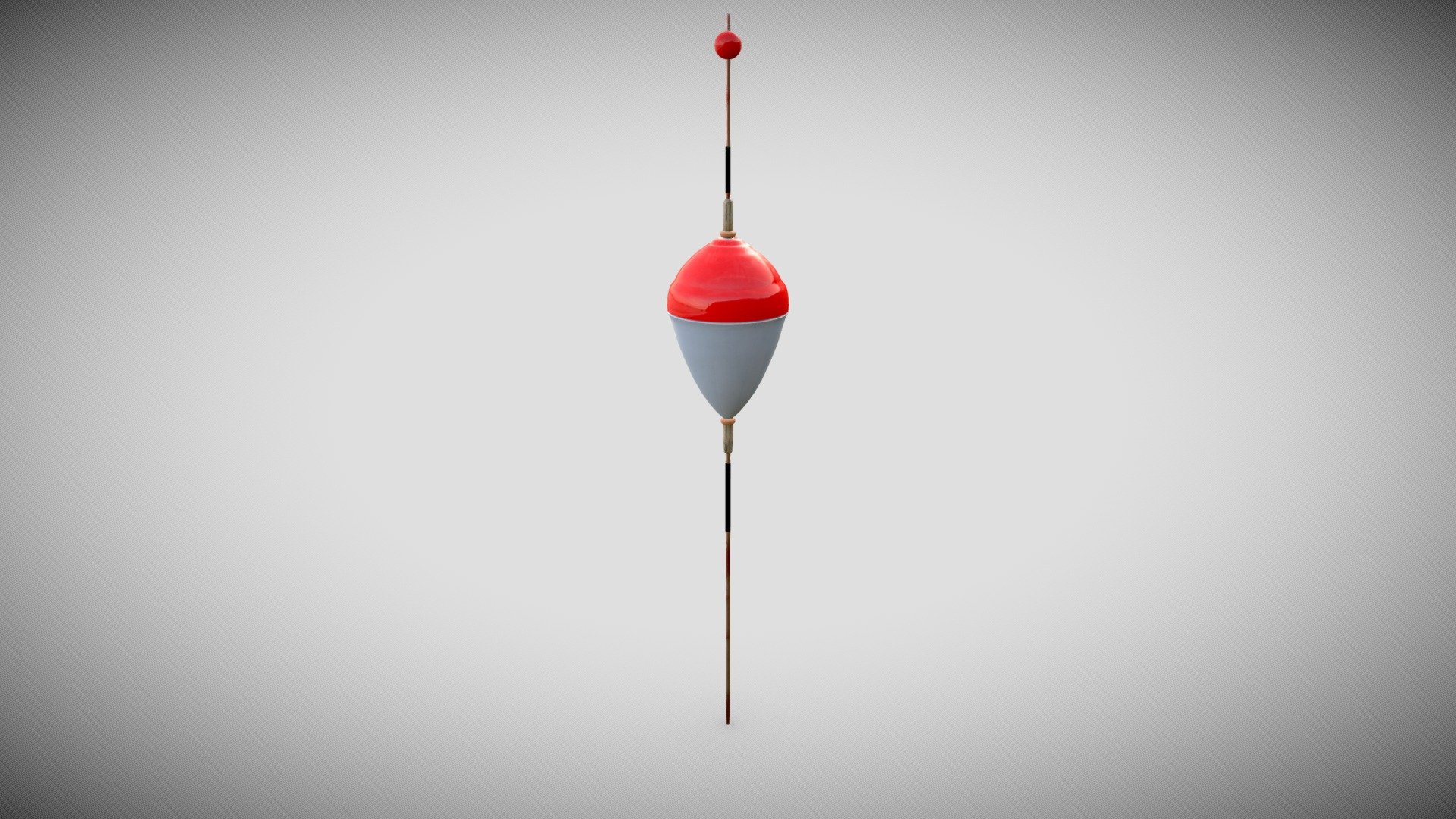 bobber ,Fishing float, поплавок — Sketchfab embed 3D viewer