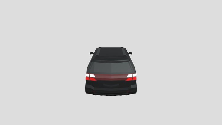 Subaru-legacy-lancaster-black 3D Model