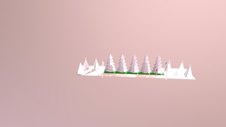 Caminando 3D Model
