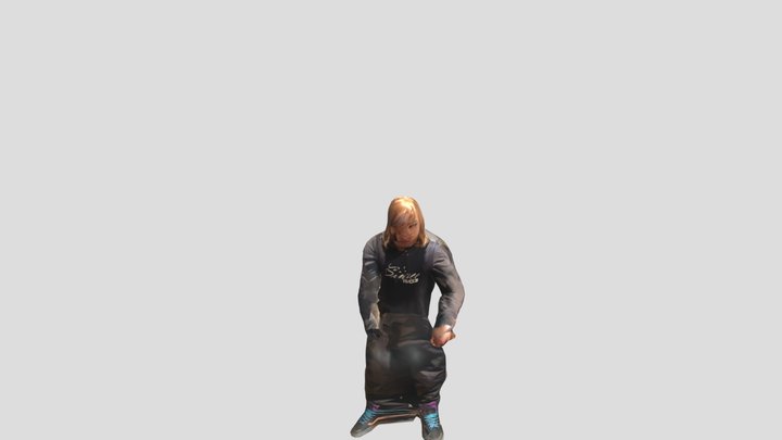 Sitting Idle 3D Model