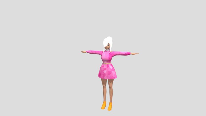 Girl 3D Model