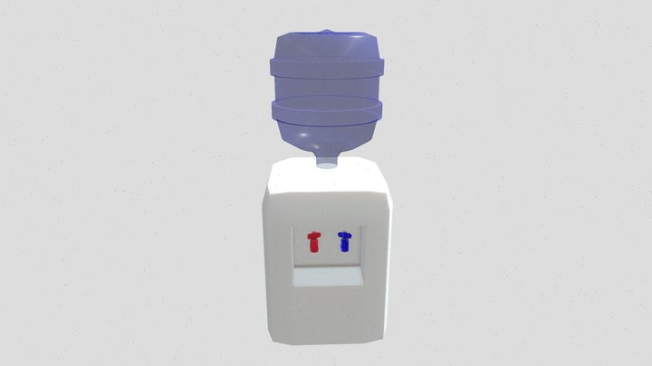 Water Cooler 3D Model