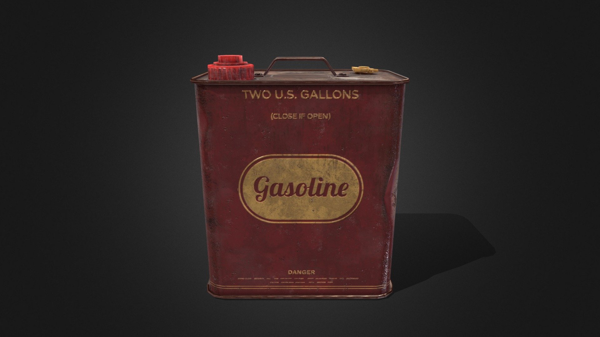 Gasoline can