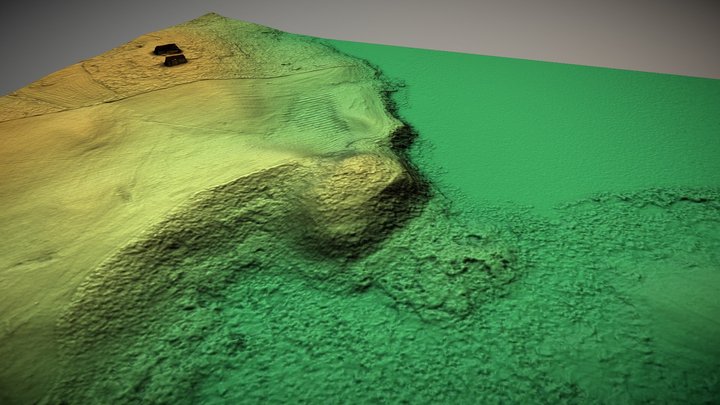 Pasamanės piliakalnis (Lithuania) – Gratis 3D-model STL