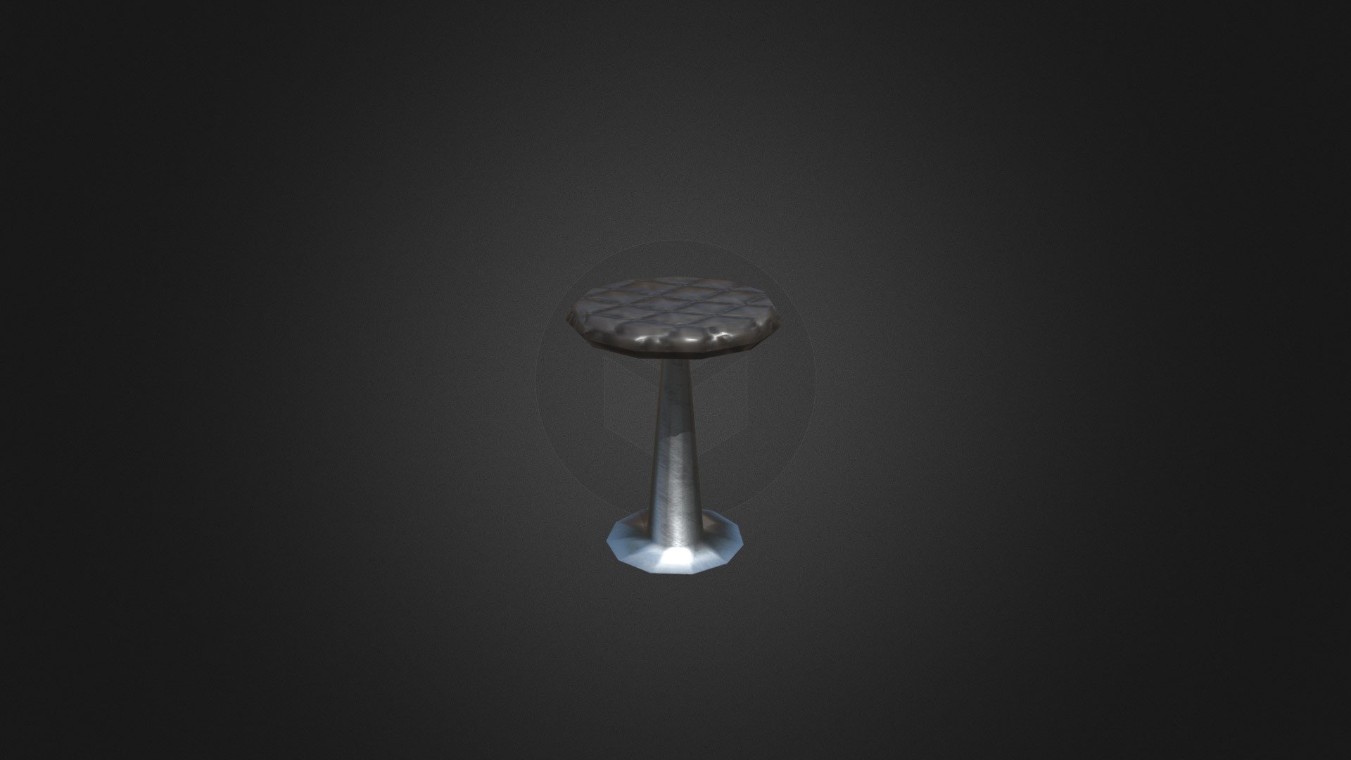 Scifi low poly prop Chair