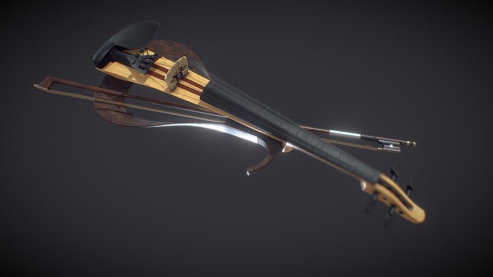 Violin Yamaha YEV-104 N 3D Model