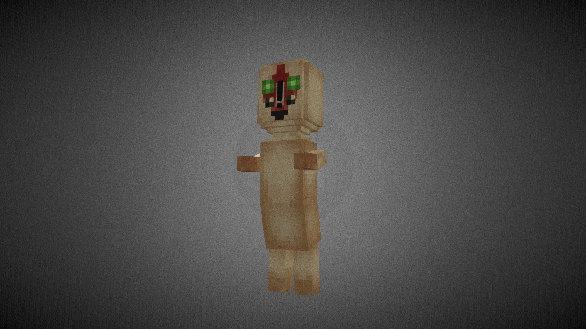 SCP-173 Minecraft - Download Free 3D model by ThatJamGuy (@ThatJamGuy)  [12301d7]