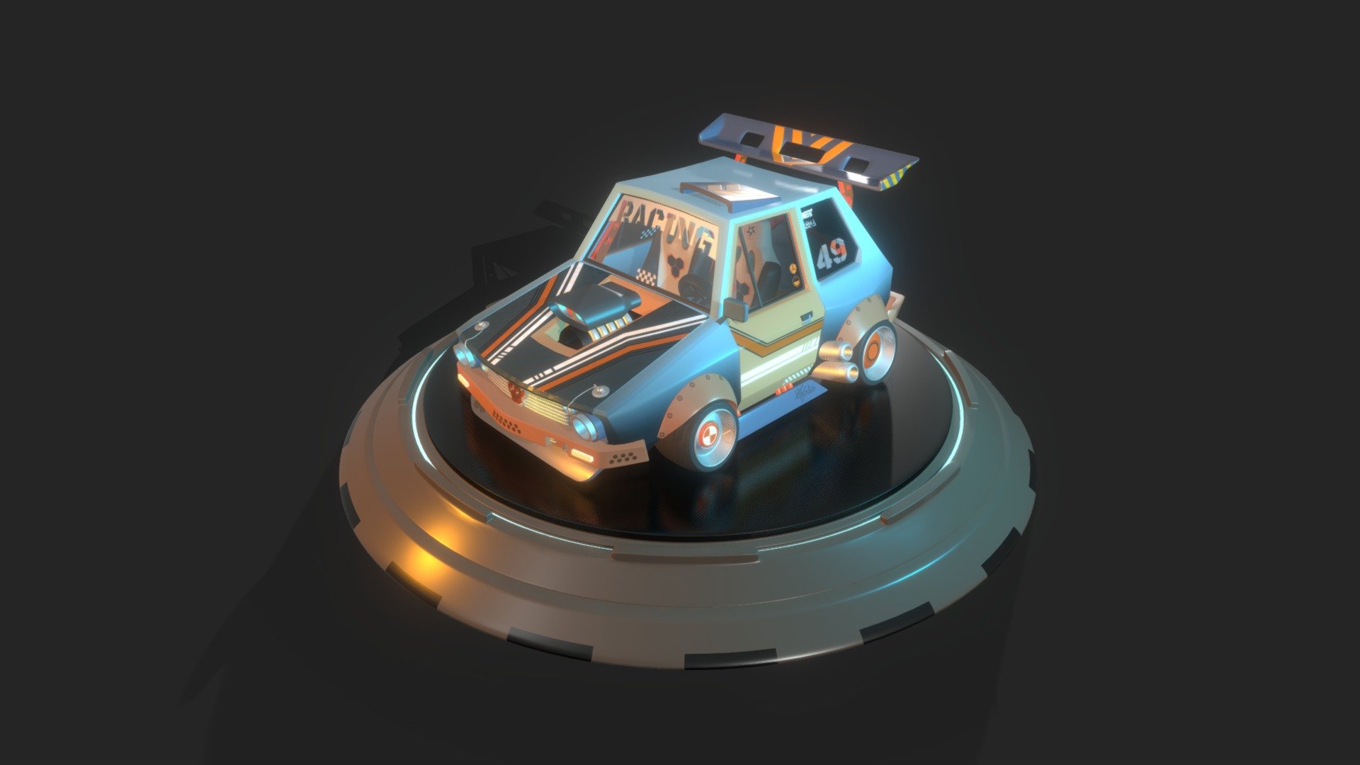 B-Buggy - 3D Model By Cihan (@ccanturker) [123064c] - Sketchfab