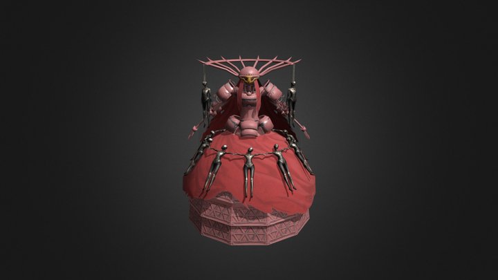 Simone (Nier Automata) 3D Model