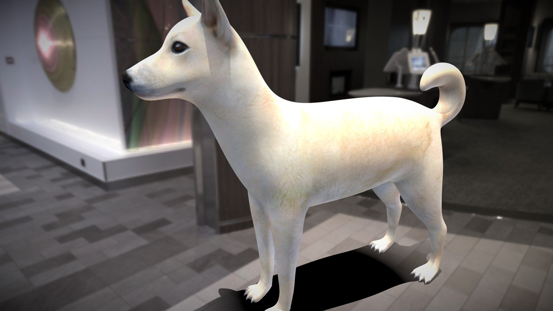 Dog free 3d model - 3D model by Empire (@empire2ofearth) [1231254 ...