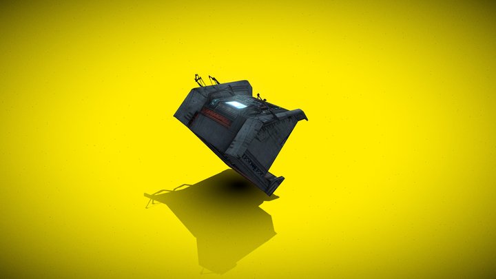 scientist toilet part 3D Model