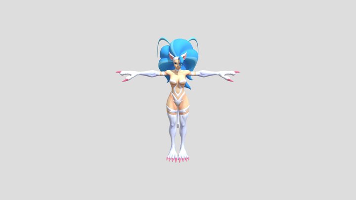 Felicia Twerking 3D Model