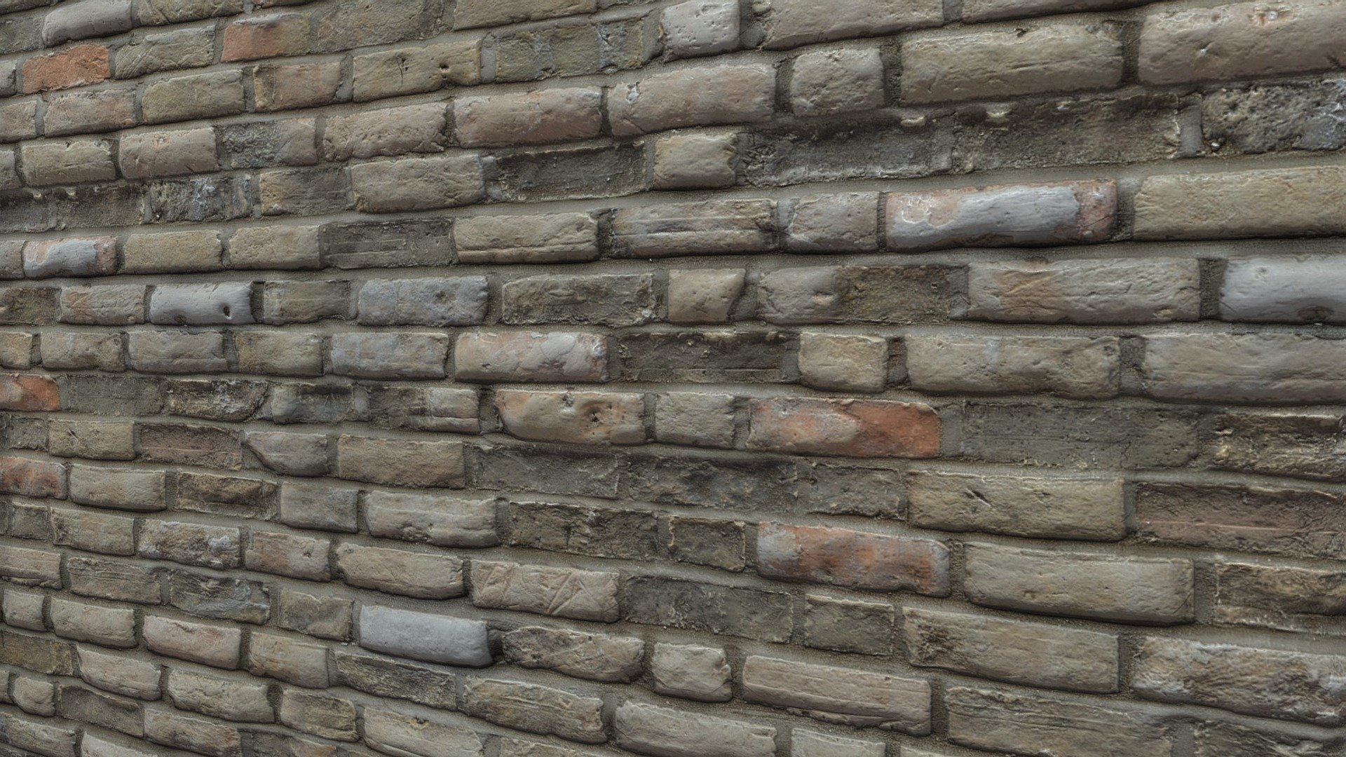 Seamless PBR Texture Brick 01 - Download Free 3D Model By Arthur.Zim ...