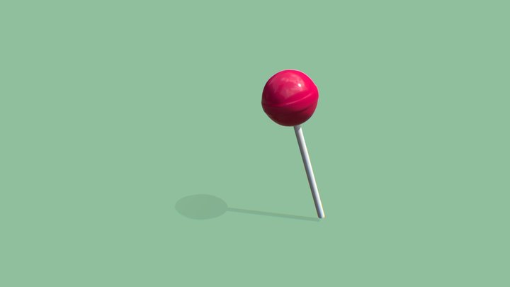 Lollipop 3D Model