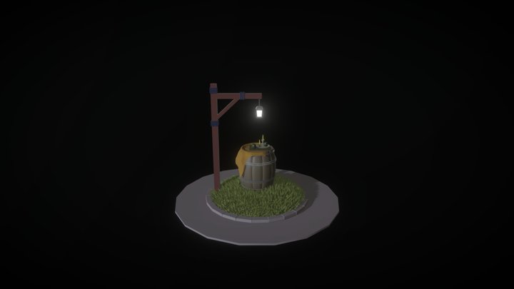 barel 3D Model