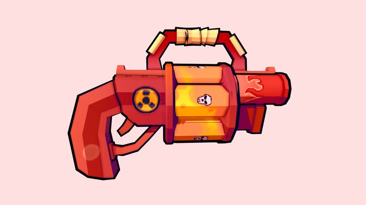 Gun 3D Model
