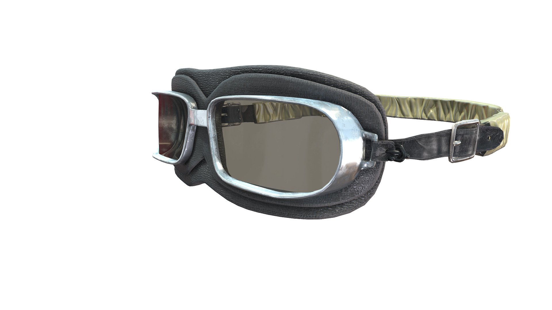 Old Vintage Goggles Buy Royalty Free 3D model by 3dia [1234916] Sketchfab Store