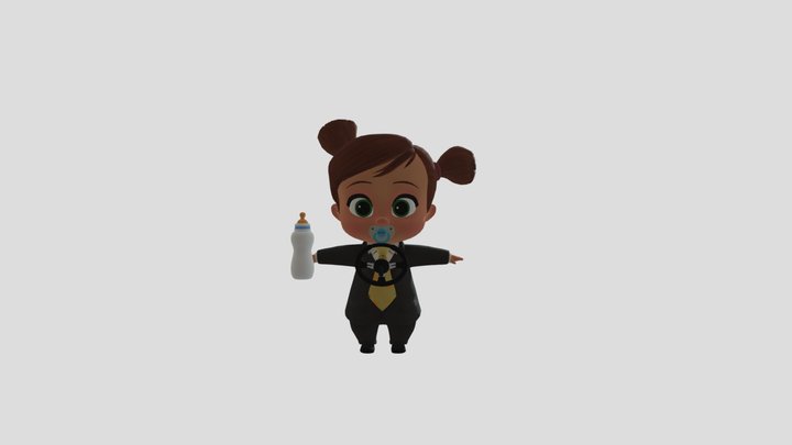 Tina (The Boss Baby) 3D Model