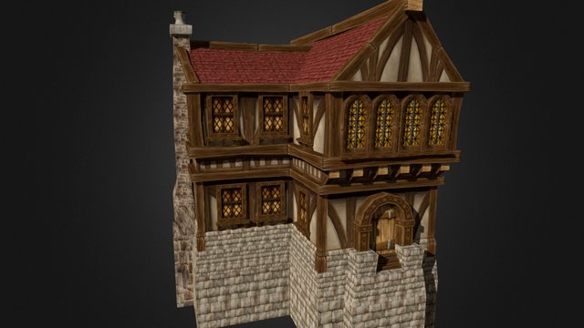 Stromgarde House 01 3D Model