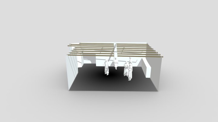 250357 - Monaci con abito talare_Viewer_Reconstr 3D Model